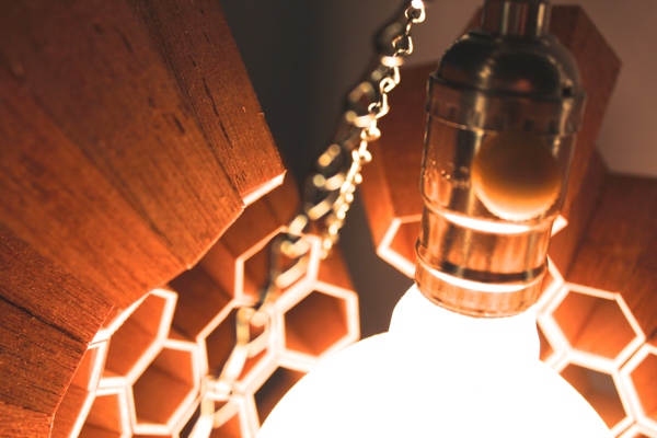 六角形“蜂巢足球”灯泡设计---酷图编号2