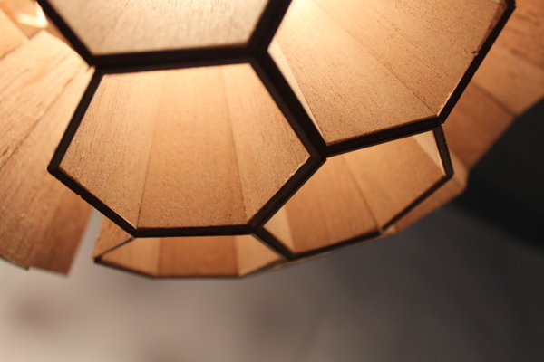 六角形“蜂巢足球”灯泡设计---酷图编号1