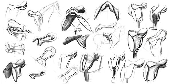 木头做的马鞍设计-使得他们坚固的,但沉重,骑行很舒适---酷图编号14