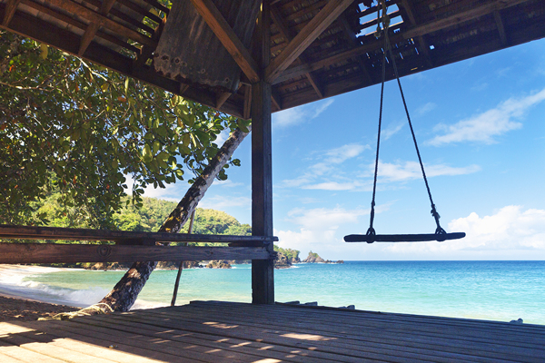 Tobago-加勒比地区-大马格达莱纳海滩度假村和多巴哥种植园高尔夫球场海滩风景---酷图编号12