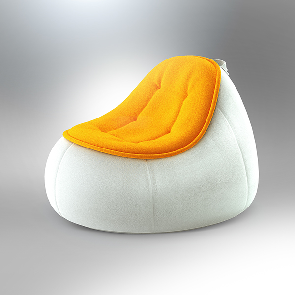 PUFFi-轻袋沙发床-里面装满泡沫塑料颗粒---酷图编号1132109