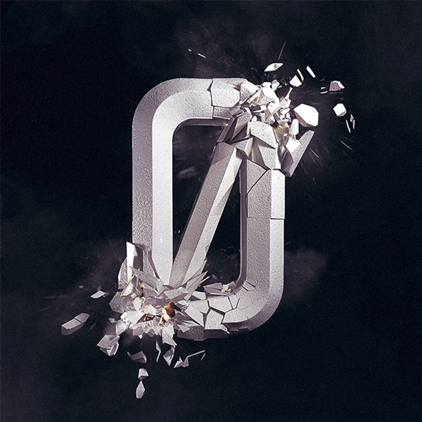 #36DAYSOFTYPE 2015-概念3D数字字母设计---酷图编号9