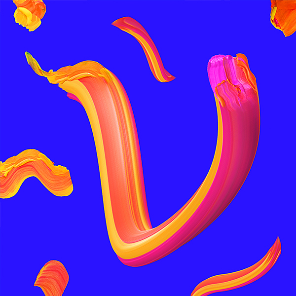 #36DAYSOFTYPE 2015-概念3D数字字母设计---酷图编号3