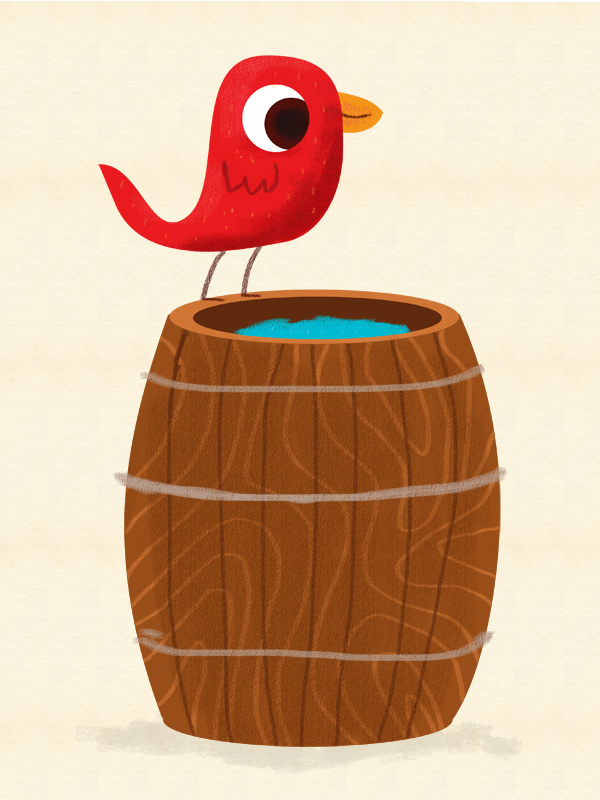 孩子们的动物卡通画illustratio集合---酷图编号6