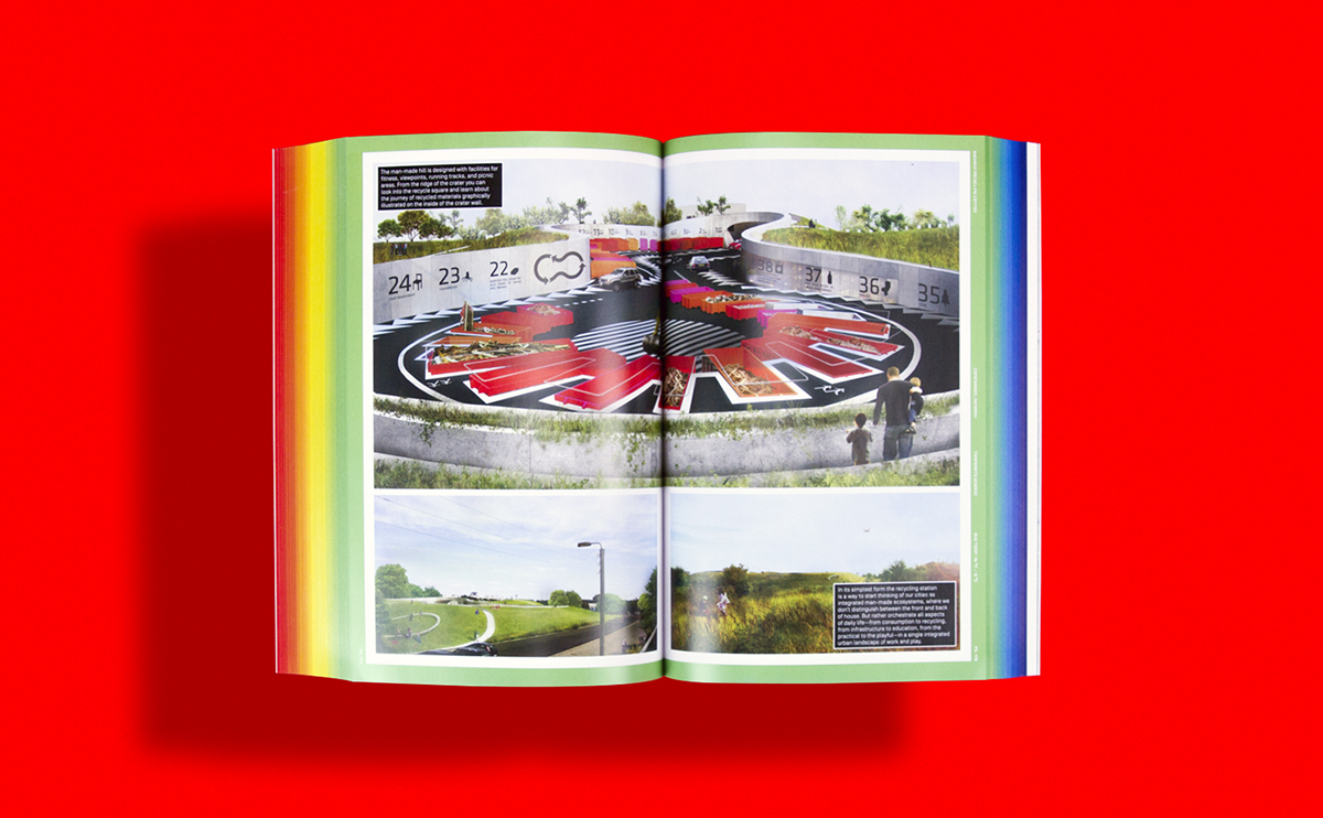 BIG―From Hot To Cold-彩虹渐变书籍设计---酷图编号5