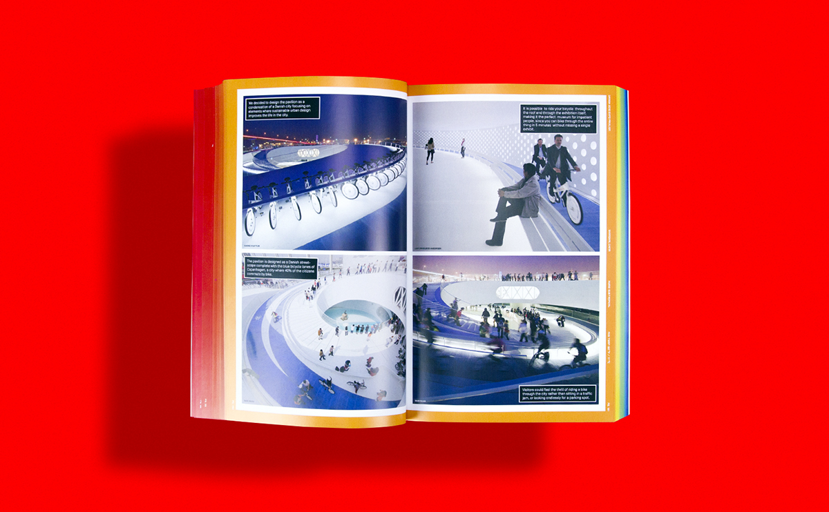 BIG―From Hot To Cold-彩虹渐变书籍设计---酷图编号1