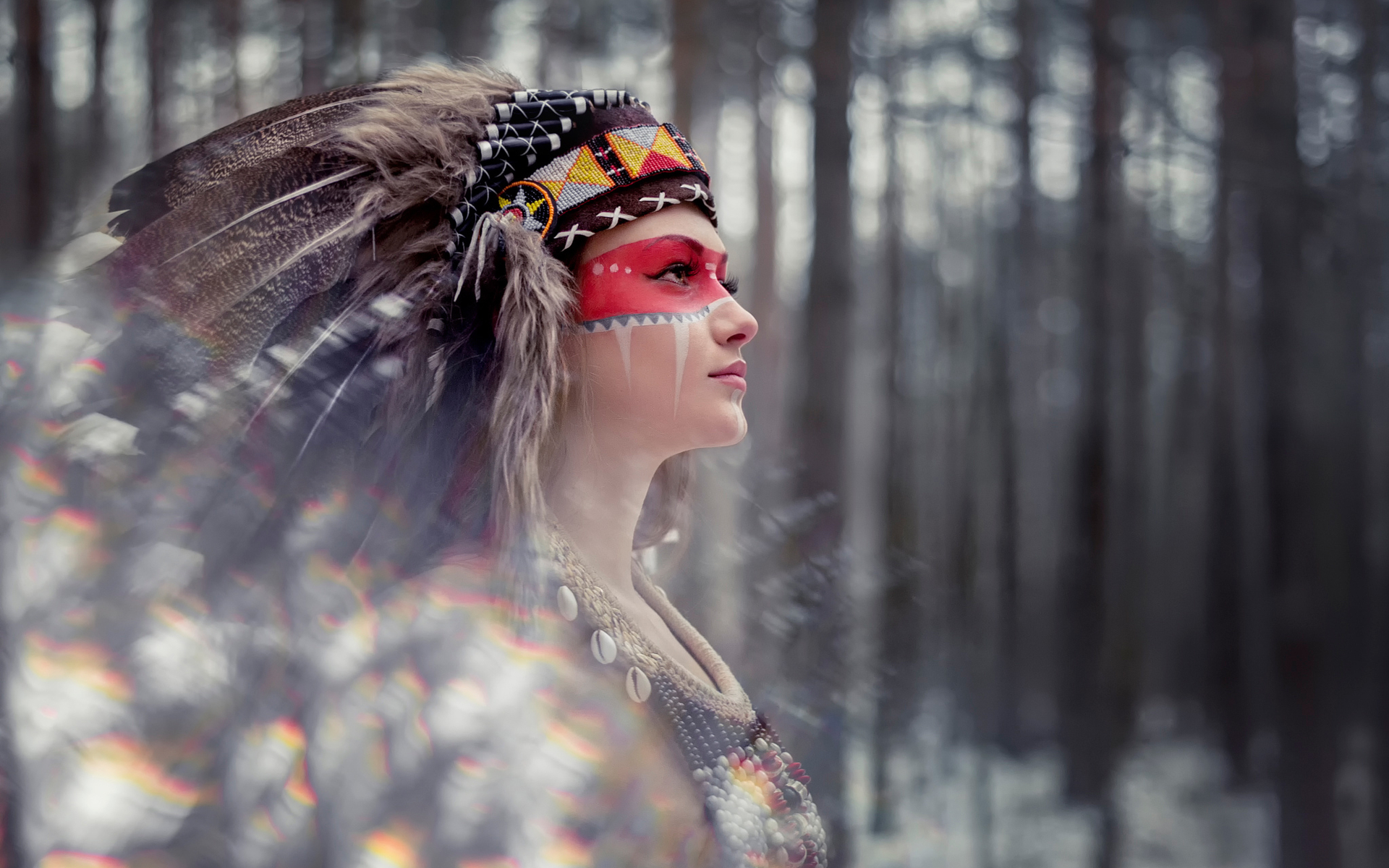 美洲印第安人部落帅哥图片 - 站长素材