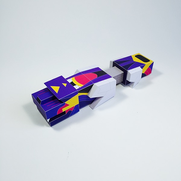 Ginnika纸雕博览会-战神金刚纸雕玩具---酷图编号9