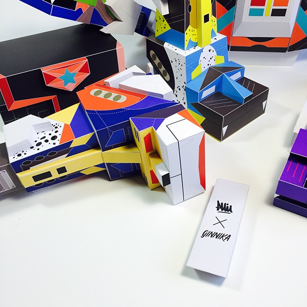 Ginnika纸雕博览会-战神金刚纸雕玩具---酷图编号5