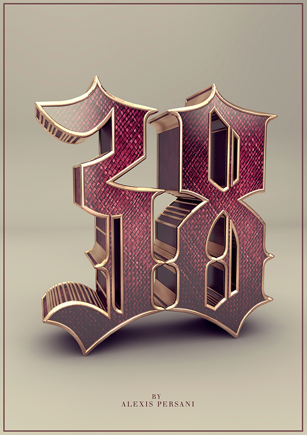 创意三维立体数字设计