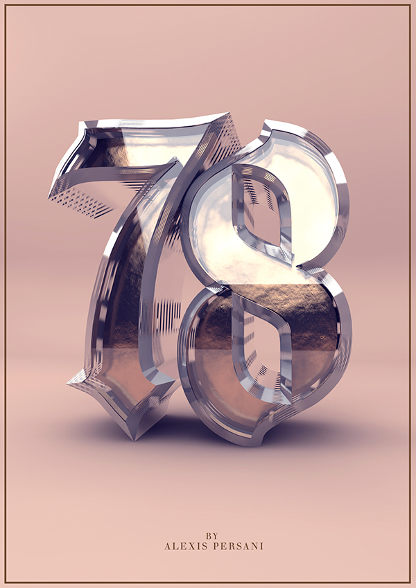 创意三维立体数字设计---酷图编号1136275