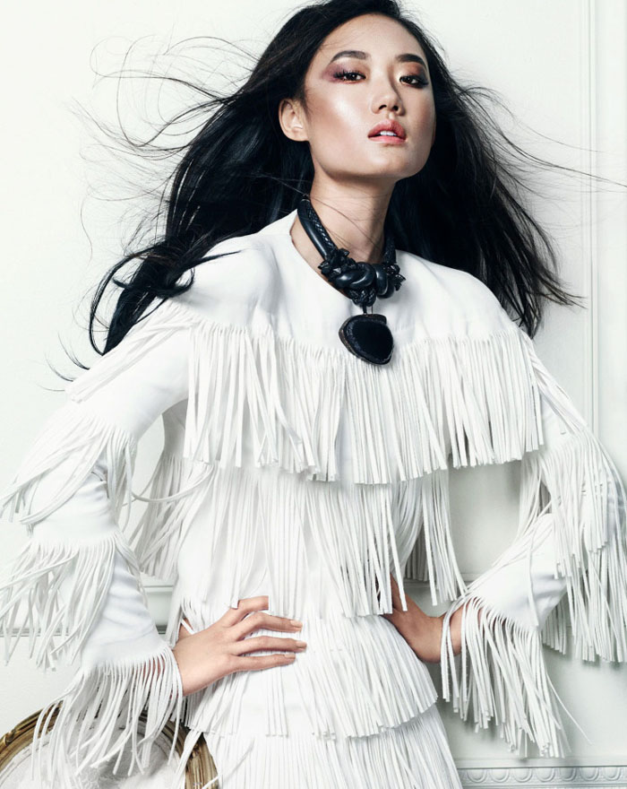 VOGUE时尚中国2015年8月-感性色彩时尚女性人像---酷图编号3