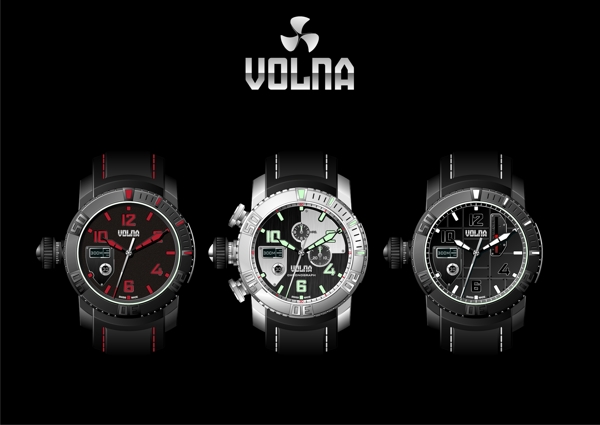 VOLNA WATCHES运动型腕表设计---酷图编号5