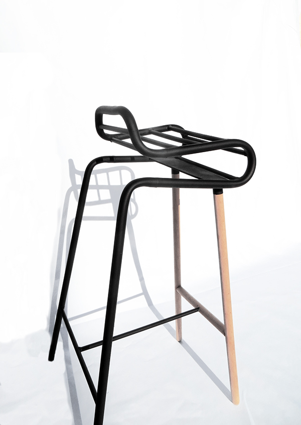 INA-北欧风格铝棒高脚椅---酷图编号5