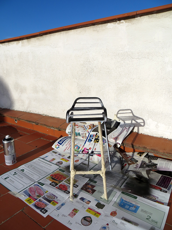 INA-北欧风格铝棒高脚椅---酷图编号3