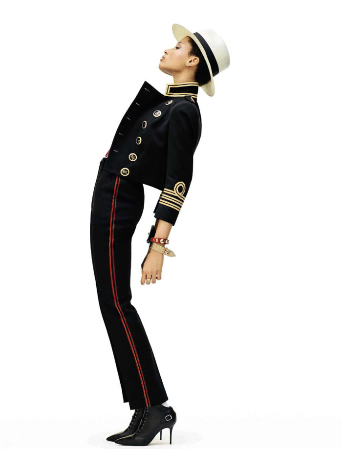 VOGUE时尚西班牙2015年8月-浮华的魅力---酷图编号5