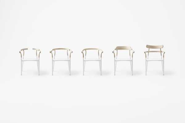 一个最低限度的Twig铝椅子设计-提供不同的形状颜色和材料。可以堆叠,存储方便。---酷图编号3