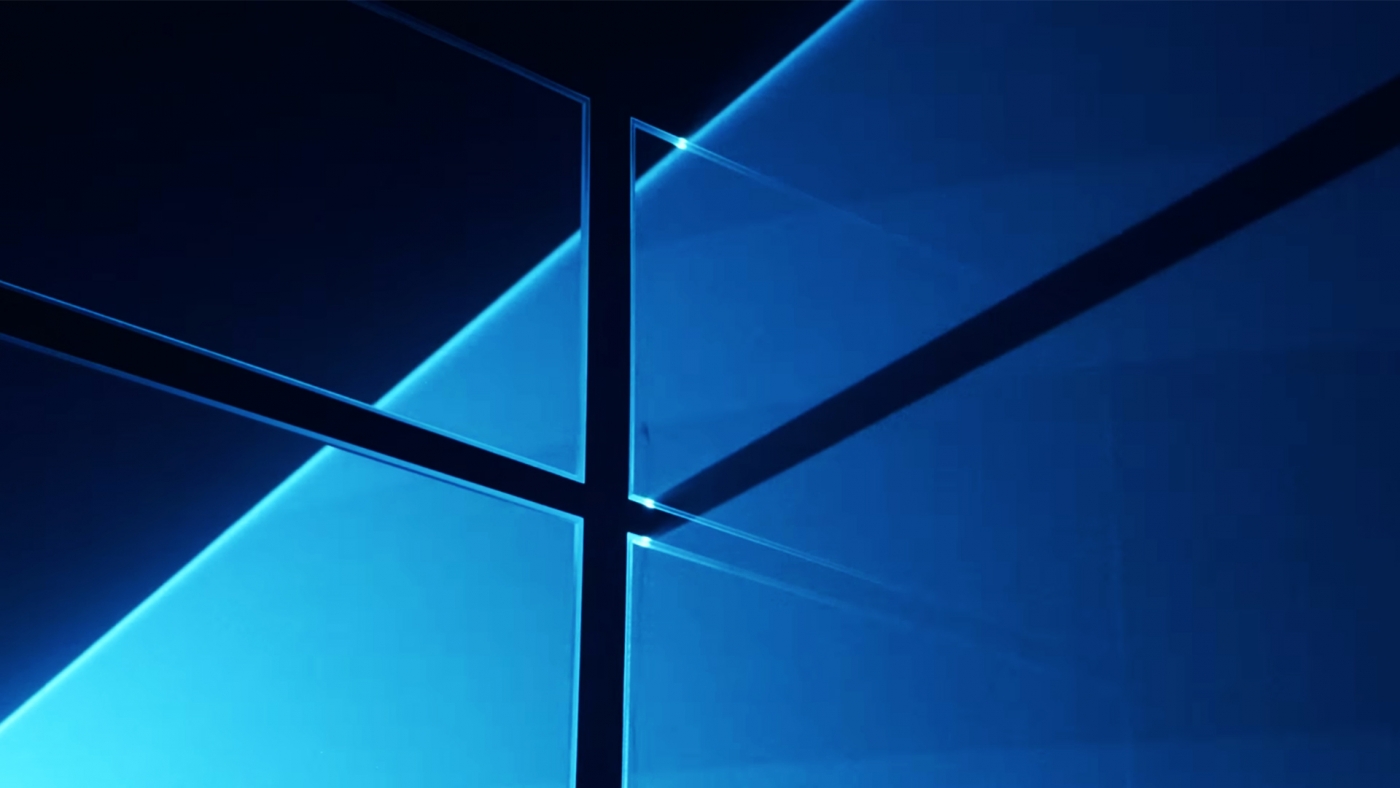 高清晰微软windows 10 Hero 蓝色炫光待机壁纸下载 欧莱凯设计网 08php Com