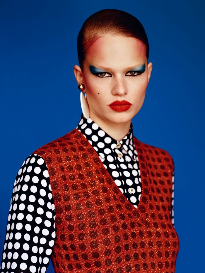 安娜尤尔斯-VOGUE时尚英国2015年9月-时髦激烈的人像---酷图编号7