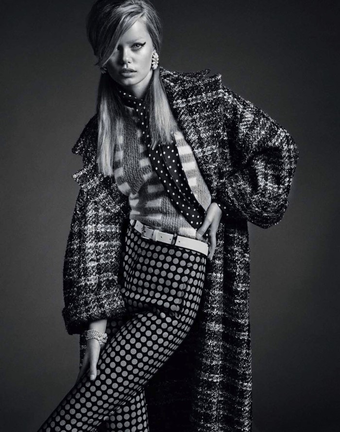 ELLE艾丽法国2015年8月7日-贵族血统的图案和编织---酷图编号12