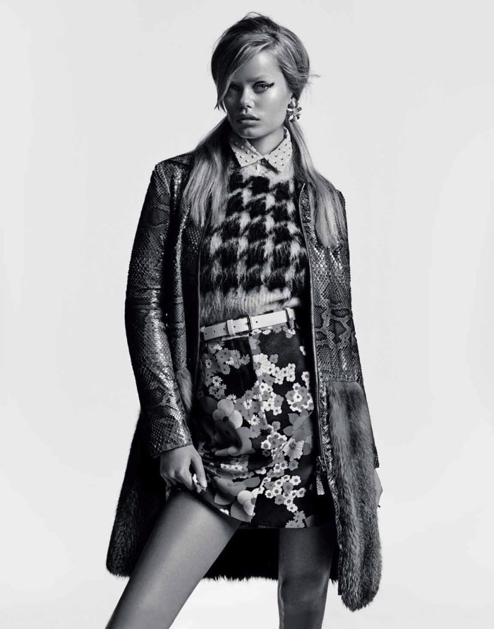 ELLE艾丽法国2015年8月7日-贵族血统的图案和编织---酷图编号7