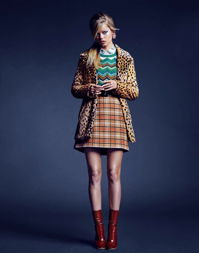 ELLE艾丽法国2015年8月7日-贵族血统的图案和编织---酷图编号3