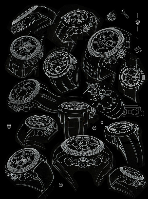 创世纪X1手表设计-LIV挑战赛第一名---酷图编号1139550