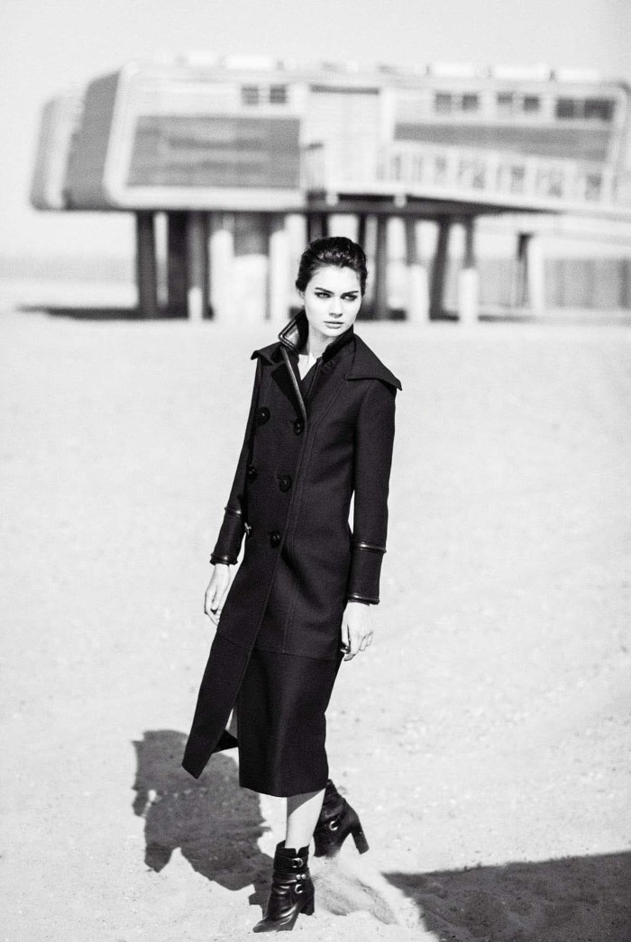 安东尼-阿米卡杂志-量身定制的精美羊毛花呢面料现代女装秀---酷图编号6