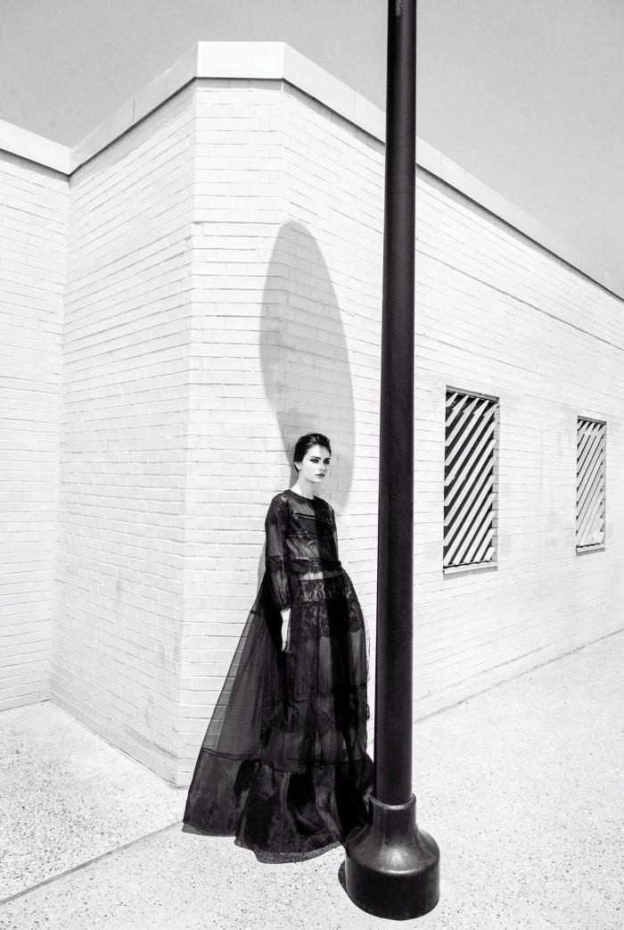 安东尼-阿米卡杂志-量身定制的精美羊毛花呢面料现代女装秀---酷图编号5