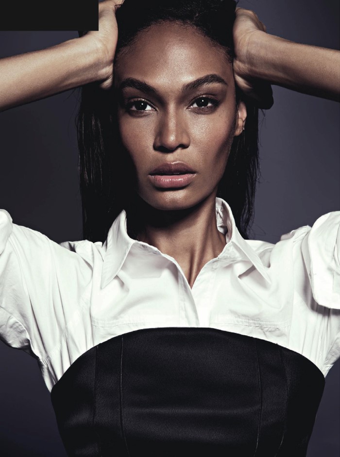 琼・斯莫斯-Sunday周日风格2015年八月-简单的黑白时装剪影---酷图编号2