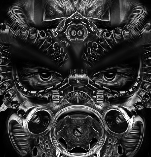 FANTASMAGORIK® COSMIC MASK-烟雾面具人---酷图编号2