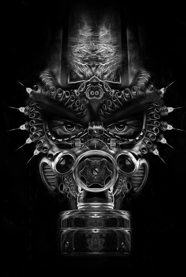 FANTASMAGORIK® COSMIC MASK-烟雾面具人---酷图编号1