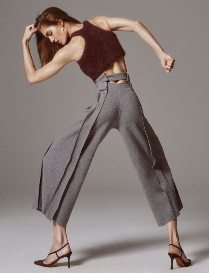 希拉里・罗达-Pop杂志-动感十足的流线型时装秀---酷图编号8