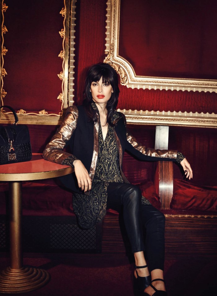 黑色魅力-萨布丽娜-VOGUE时尚英国2015年10月-波西米亚风格女装秀---酷图编号4