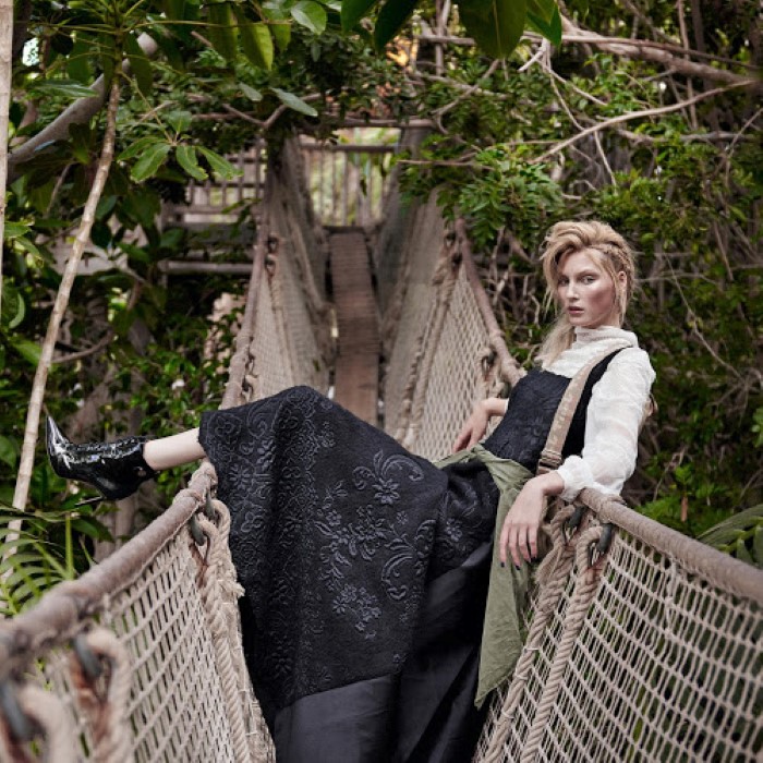 “大旅游”-精致可爱和自然美景结合的造型人像---酷图编号4