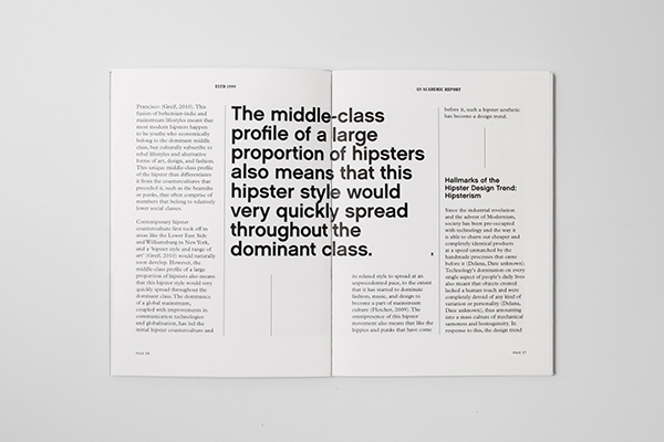 Estd 1999-大学学术报告宣传册设计---酷图编号7