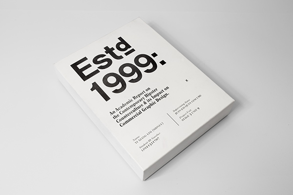 Estd 1999-大学学术报告宣传册设计---酷图编号5