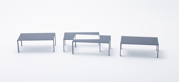 日本设计公司Nendo推出的玻璃作品展览-透明两层玻璃构成的屏,产生视觉重叠颜色,创意工艺与水晶玻璃的家具精美之作---酷图编号1144300