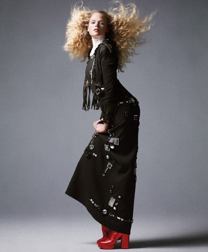 “海盗公主”-卡琳・洛菲德-芭莎全球2015年12月/2016年1月-度假系列的时尚---酷图编号10