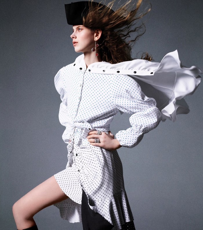 “海盗公主”-卡琳・洛菲德-芭莎全球2015年12月/2016年1月-度假系列的时尚---酷图编号6