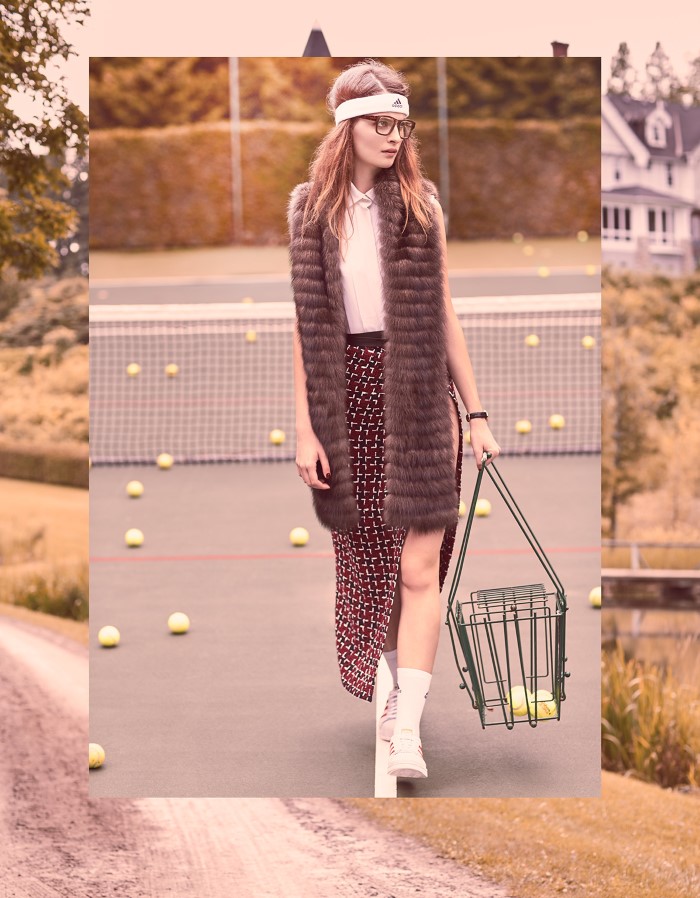 艾丽俄罗斯2015年十一月-复古典雅的网球运动女装---酷图编号6