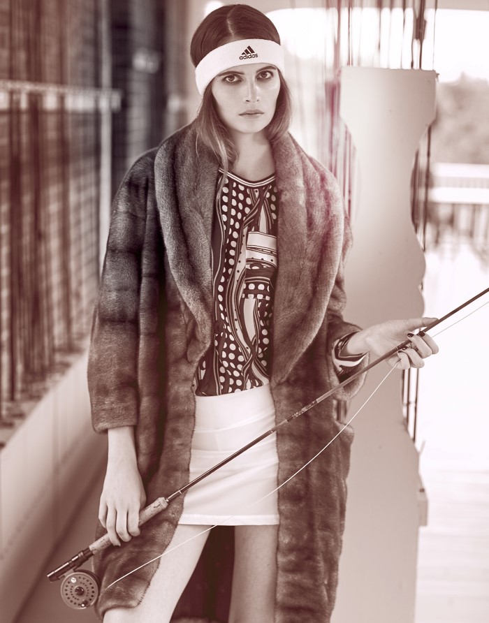 艾丽俄罗斯2015年十一月-复古典雅的网球运动女装---酷图编号3