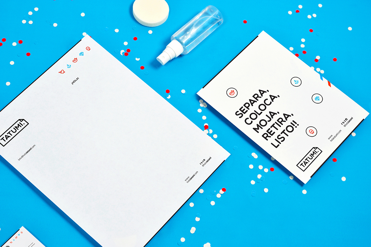 TATUMI-在线商店品牌宣传册设计-清洁现代设计---酷图编号9