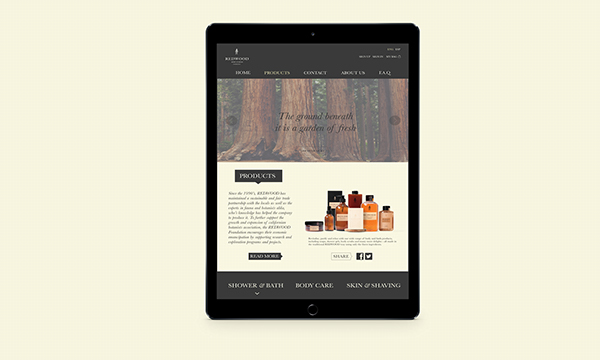 Redwood Cosmetics-护肤品包装设计---酷图编号9