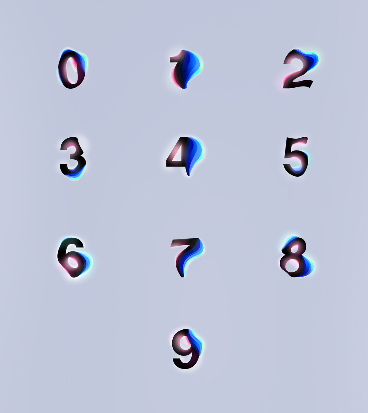 MIEN-荧光渐变字体设计---酷图编号10