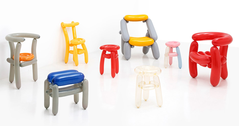 吹气球椅-采用鲜艳的树脂制造---酷图编号8