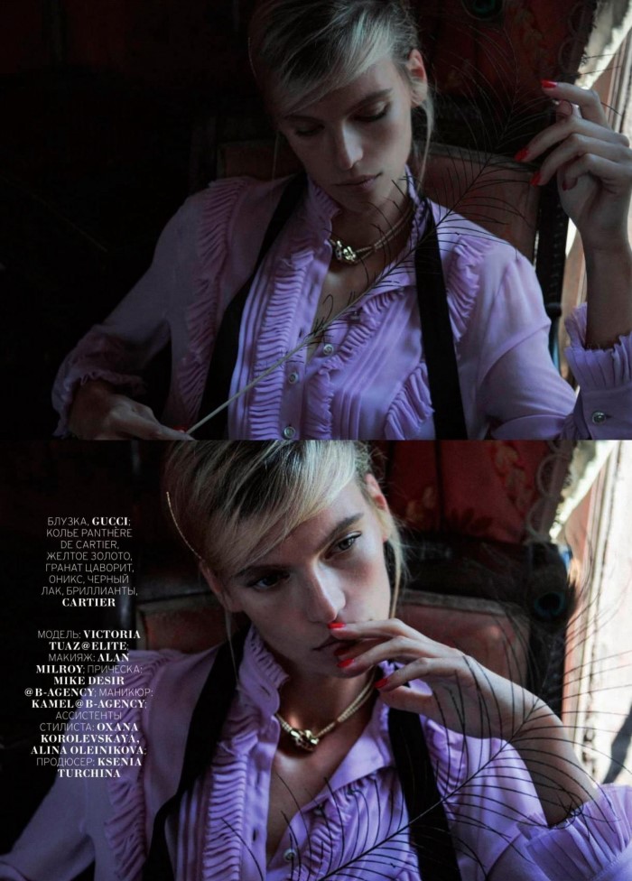 安娜的心情-Marie Claire玛丽克莱尔俄罗斯2015年十二月---酷图编号4