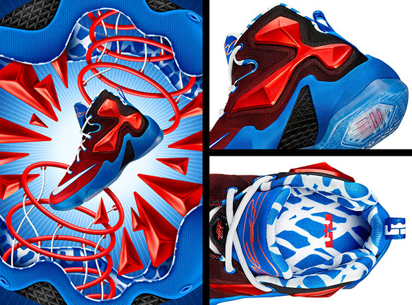 Nike Basketball-耐克运动鞋插画设计---酷图编号4