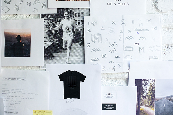 赛跑者的生活方式品牌-Me and Miles服装品牌设计---酷图编号5