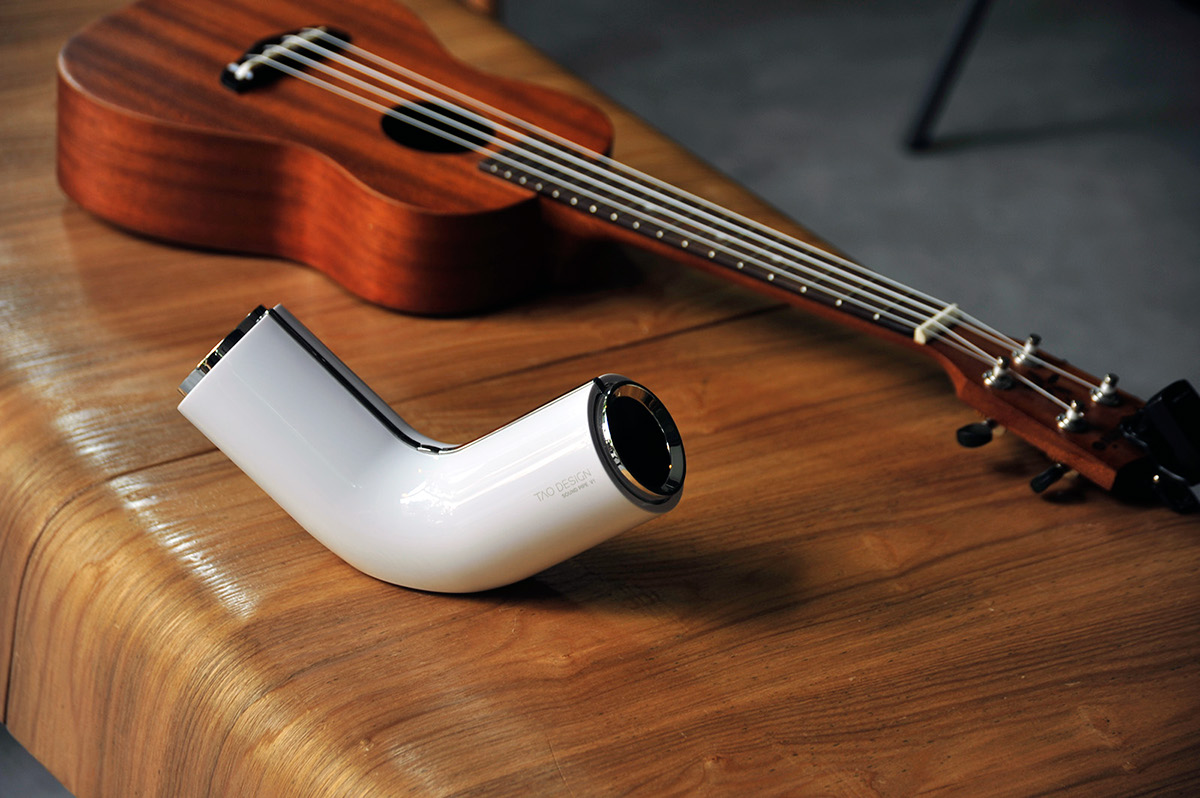 Sound Pipe V1-“声管”蓝牙扬声器设计-一个现代标志性和最低限度的设计---酷图编号1153061